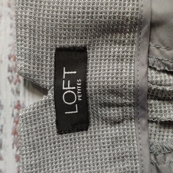 💎 LOFT PATTERNED ANKLE PANTS - Picture 5 of 10